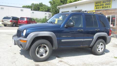 2002 Jeep Liberty for sale at MTC AUTO SALES in Omaha NE