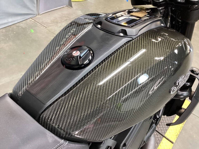 2022 Indian FTR S White Smoke