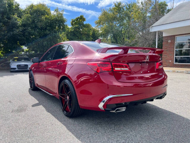 2018 Acura TLX for sale at Kinsman Auto Sales in North Andover, MA