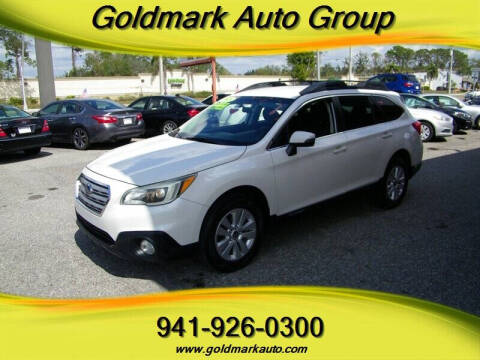 2015 Subaru Outback for sale at Goldmark Auto Group in Sarasota FL