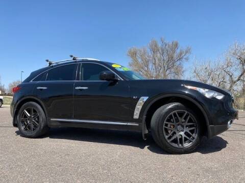 2015 Infiniti QX70 for sale at UNITED Automotive in Denver CO