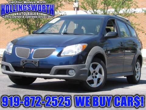 2006 Pontiac Vibe for sale at Hollingsworth Auto Sales in Raleigh NC