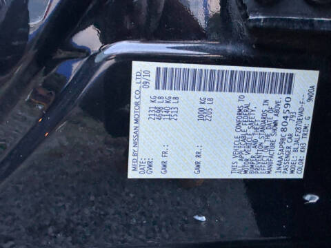 2011 Nissan Maxima 3.5 S