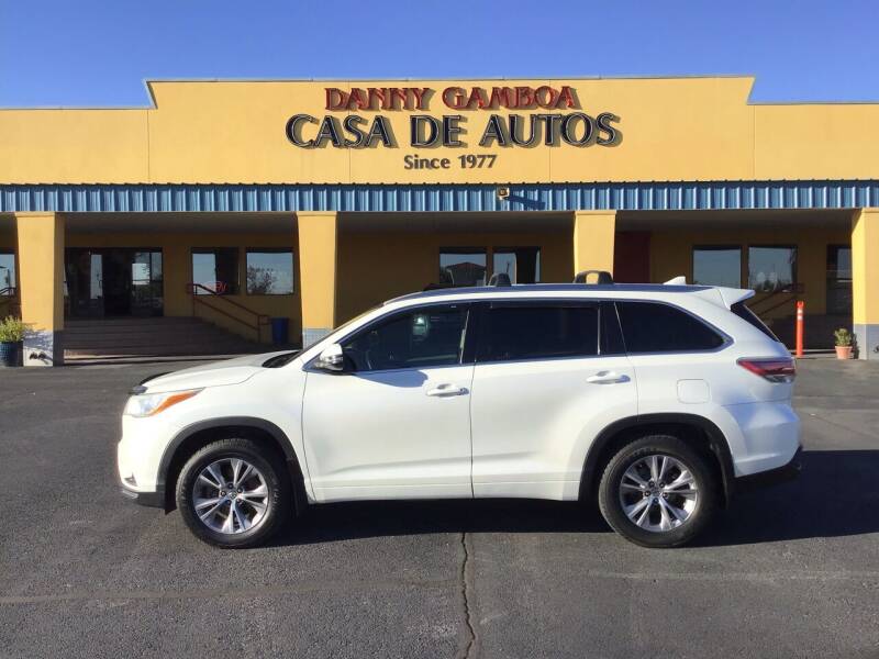 2014 Toyota Highlander for sale at CASA DE AUTOS, INC in Las Cruces NM