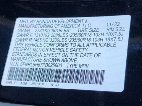 2023 Honda Odyssey EX-L