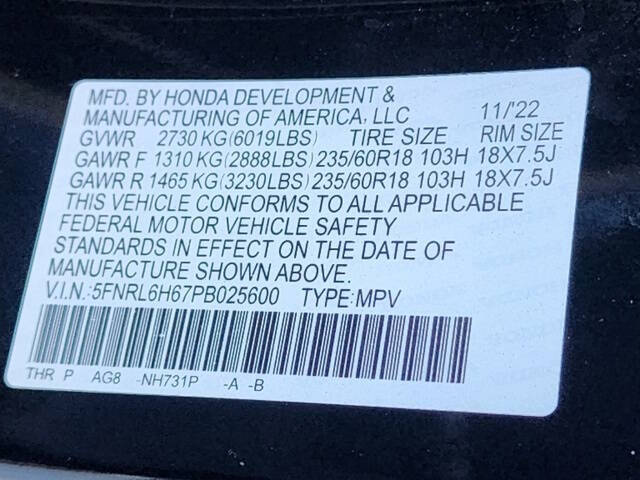 2023 Honda Odyssey EX-L