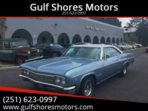 1966 Chevrolet Impala for sale at Gulf Shores Motors in Gulf Shores AL