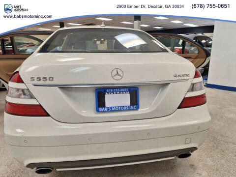 2008 Mercedes-Benz S-Class S 550 4MATIC