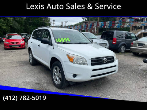 2007 Toyota RAV4 for sale at Lexis Auto Sales & Service in Pittsburgh PA