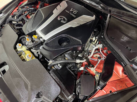 2017 Infiniti Q60 Red Sport 400