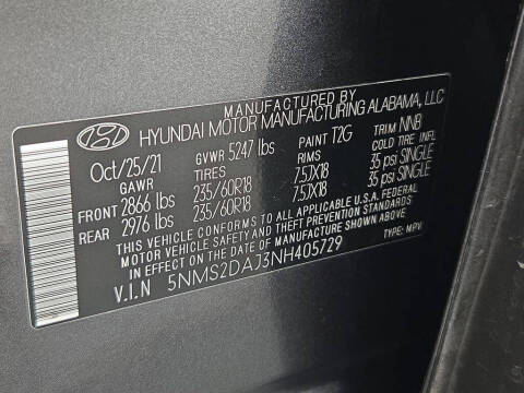 2022 Hyundai Santa Fe SEL