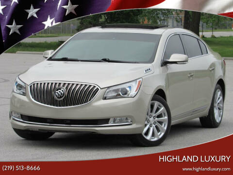 2016 Buick LaCrosse for sale at Highland Luxury in Highland IN