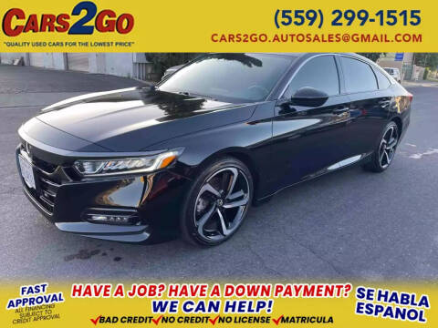 2020 Honda Accord for sale at Cars 2 Go in Clovis CA