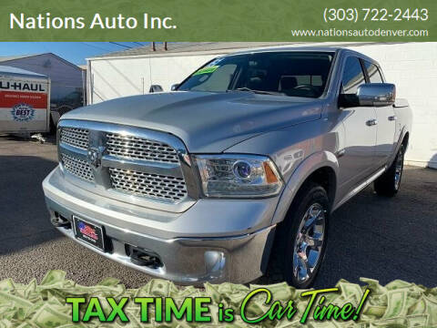 2015 RAM 1500 for sale at Nations Auto Inc. in Denver CO