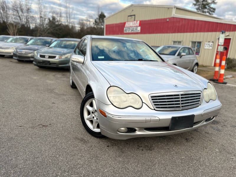 2002 Mercedes-Benz C-Class for sale at Kinda Auto Sales Inc in Clayton NC