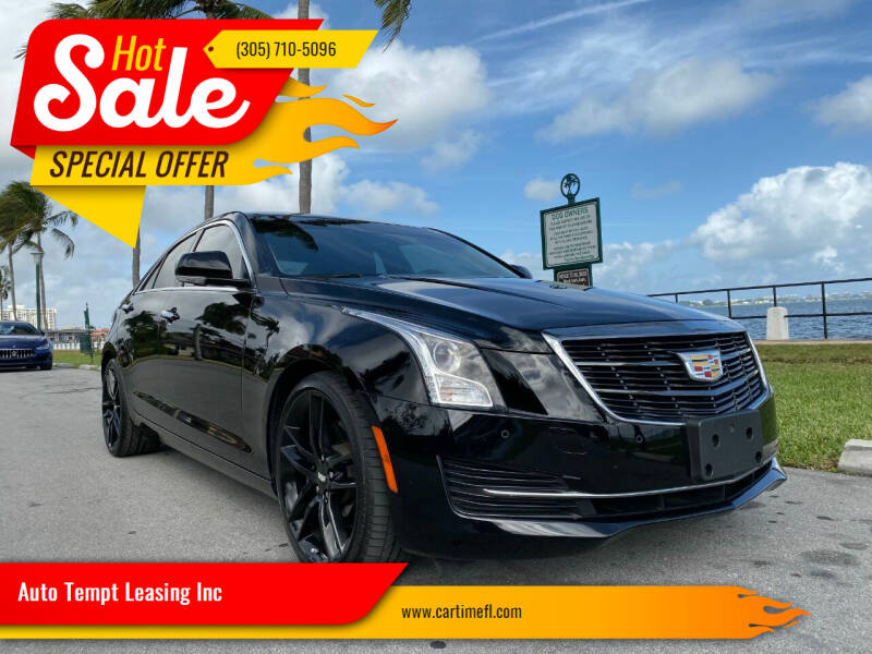2016 Cadillac ATS for sale at Auto Tempt  Leasing Inc in Miami FL