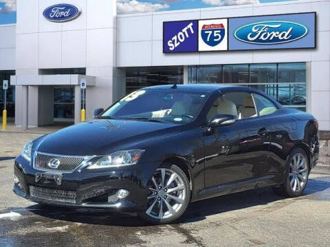 2013 Lexus IS 250C for sale at Szott Ford in Holly MI