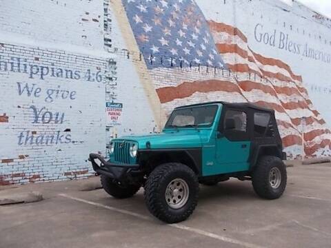 1997 Jeep Wrangler for sale at LARRY'S CLASSICS in Skiatook OK