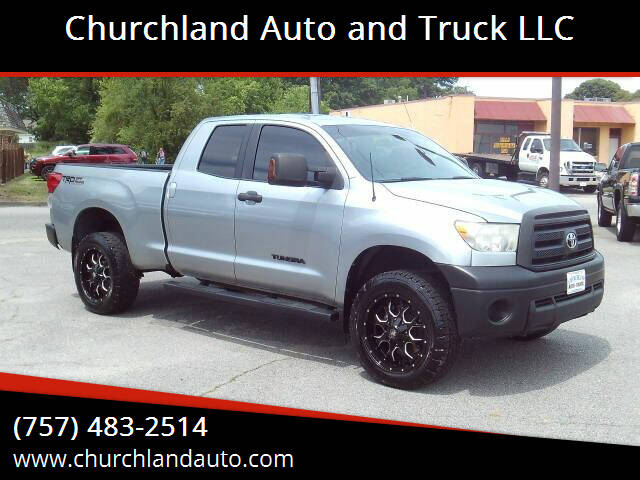 2011 Toyota Tundra for sale at Churchland Auto and Truck LLC in Portsmouth VA