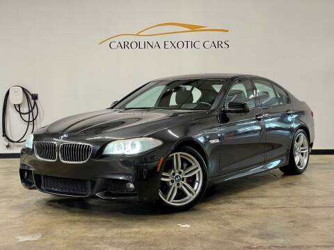 2013 BMW 5 Series for sale at Carolina Exotic Cars & Consignment Center in Raleigh NC