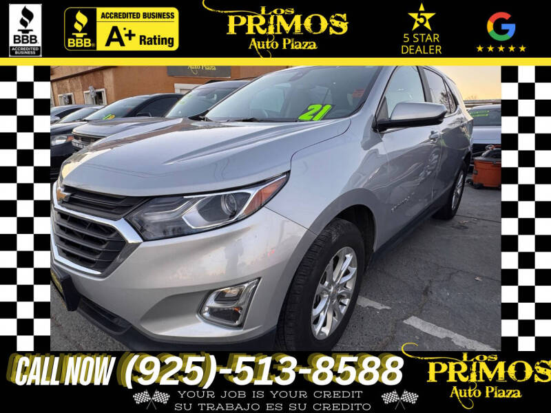 2021 Chevrolet Equinox for sale at Los Primos Auto Plaza in Brentwood CA