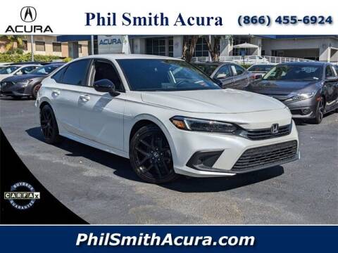 2022 Honda Civic for sale at PHIL SMITH AUTOMOTIVE GROUP - Phil Smith Acura in Pompano Beach FL