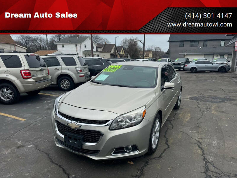 2014 Chevrolet Malibu for sale at Dream Auto Sales in South Milwaukee WI