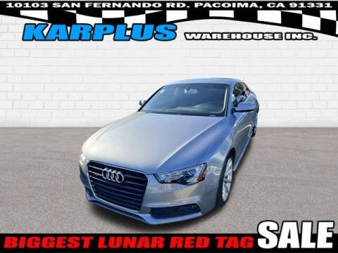 2016 Audi A5 for sale at Karplus Warehouse in Pacoima CA