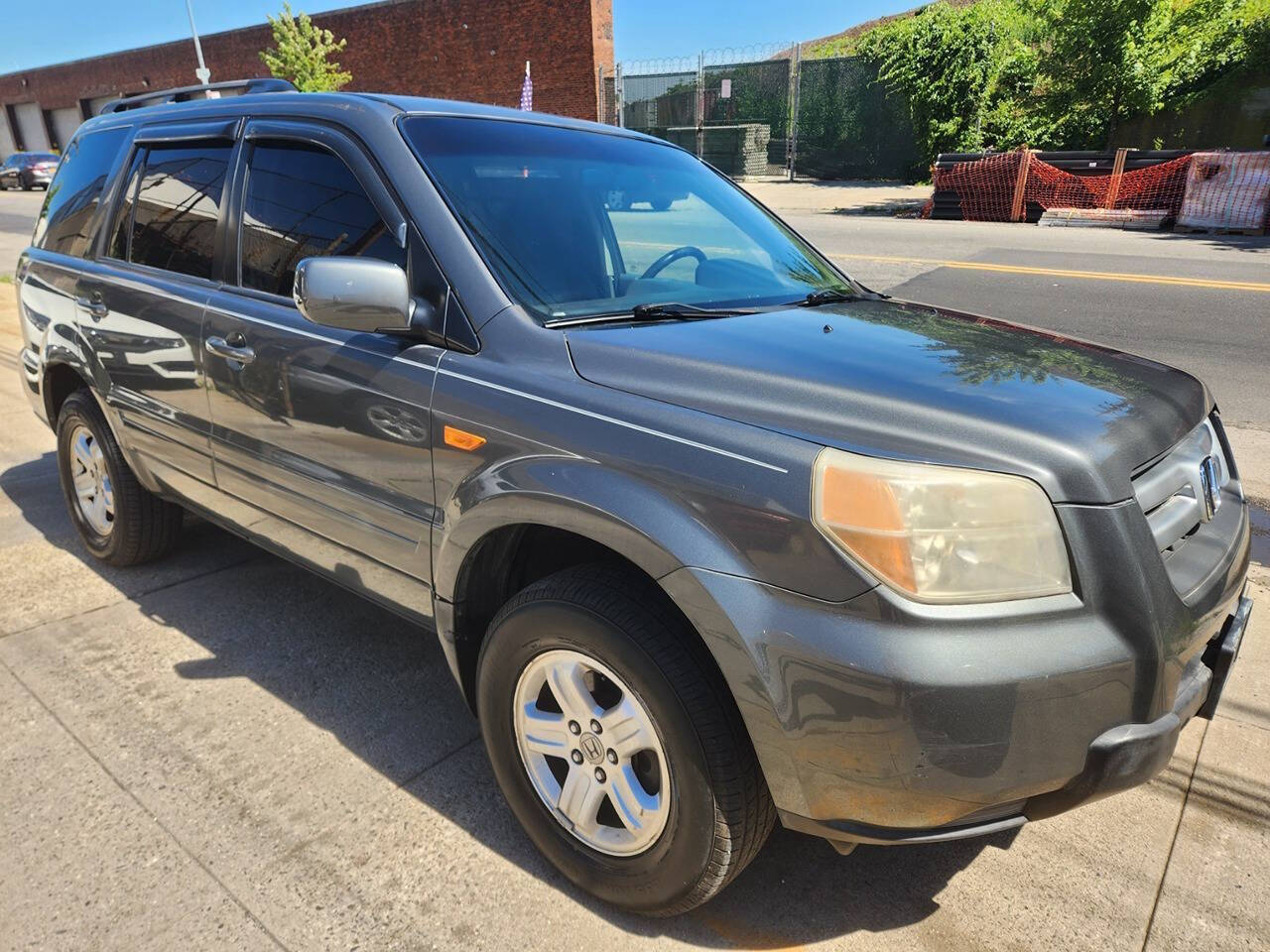Gray (Nimbus Grey Metallic) 2008 Honda Pilot SUV / Crossover Four-Wheel Drive 5-Speed Automatic