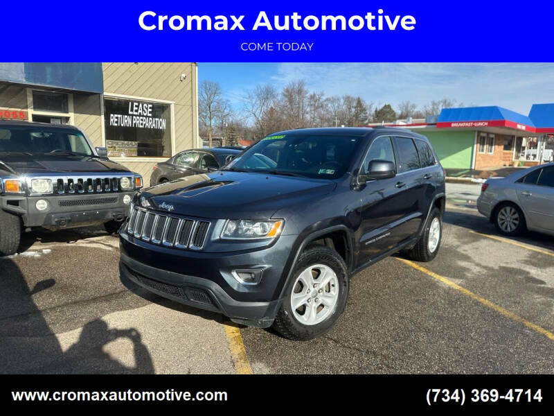 2014 Jeep Grand Cherokee for sale at Cromax Automotive in Ann Arbor MI