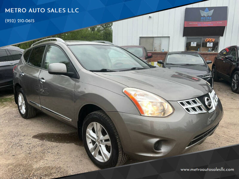 2012 Nissan Rogue for sale at METRO AUTO SALES LLC in Lino Lakes MN