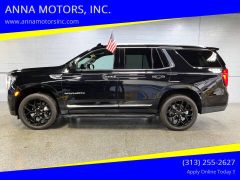 2021 GMC Yukon for sale at ANNA MOTORS, INC. in Detroit MI