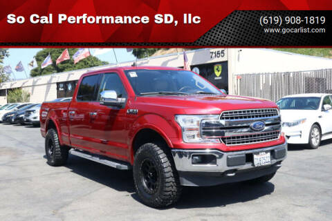 2020 Ford F-150 for sale at So Cal Performance SD, llc in San Diego CA