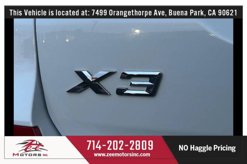 2019 BMW X3 sDrive30i