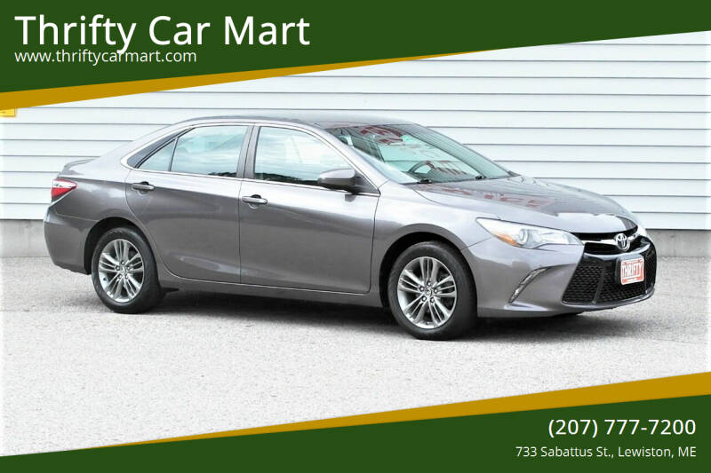 2015 Toyota Camry for sale at Thrifty Car Mart in Lewiston ME