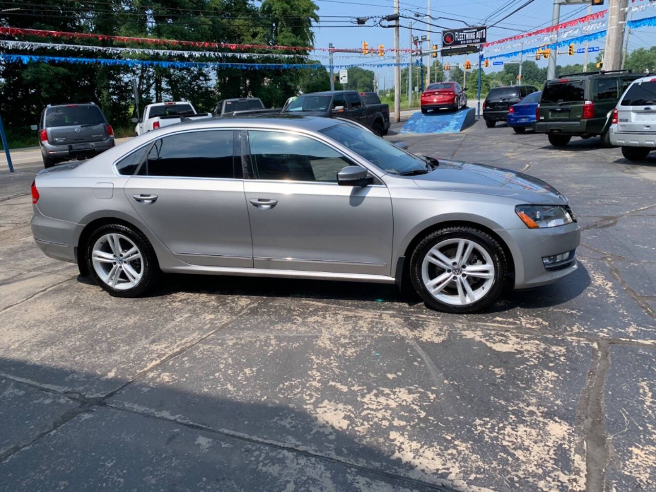 2014 Volkswagen Passat for sale at Chuckie Bizzarro's Fleetwing Auto in Erie, PA