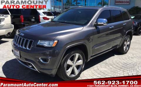 2015 Jeep Grand Cherokee for sale at PARAMOUNT AUTO CENTER in Downey CA