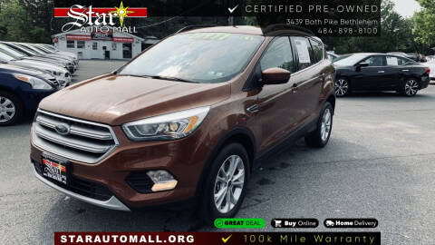 2017 Ford Escape for sale at STAR AUTO MALL 512 in Bethlehem PA
