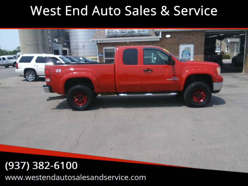 2008 GMC Sierra 2500HD for sale at West End Auto Sales & Service in Wilmington OH