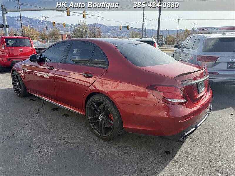 2018 Mercedes-Benz E-Class AMG E 63 S