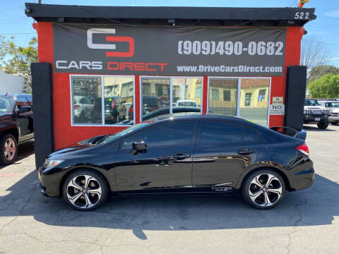 2015 Honda Civic for sale at Cars Direct in Ontario CA