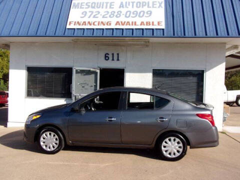 2018 Nissan Versa for sale at MESQUITE AUTOPLEX in Mesquite TX