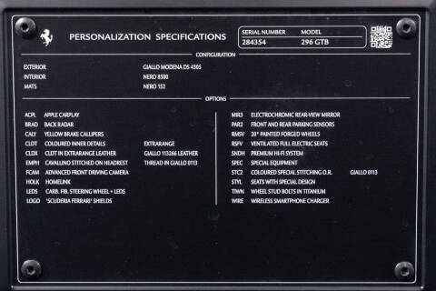 2022 Ferrari 296 GTB