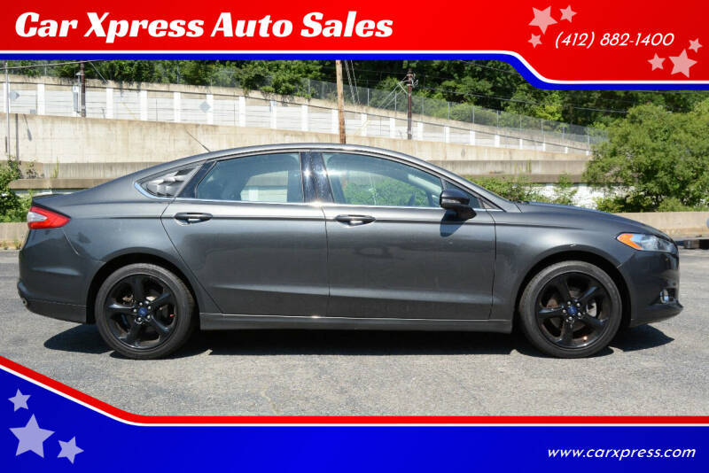 2016 Ford Fusion for sale at Car Xpress Auto Sales in Pittsburgh PA