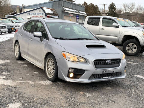2015 Subaru WRX for sale at Saratoga Motors in Gansevoort NY