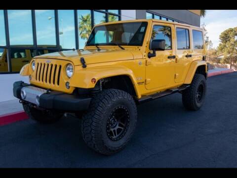 2015 Jeep Wrangler Unlimited for sale at REVEURO in Las Vegas NV
