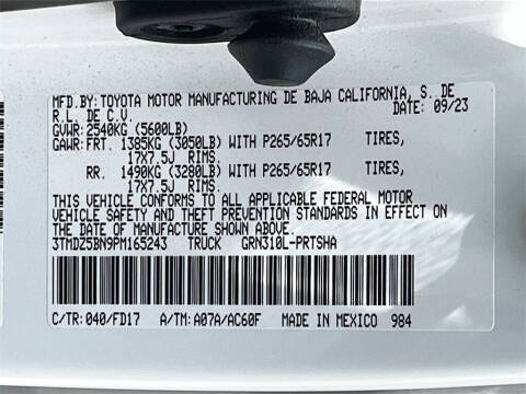 2023 Toyota Tacoma TRD Sport