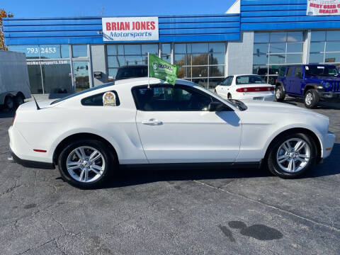 2012 Ford Mustang for sale at Brian Jones Motorsports Inc in Danville VA