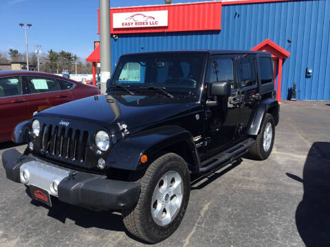 2014 Jeep Wrangler Unlimited for sale at Easy Rides LLC in Wisconsin Rapids WI