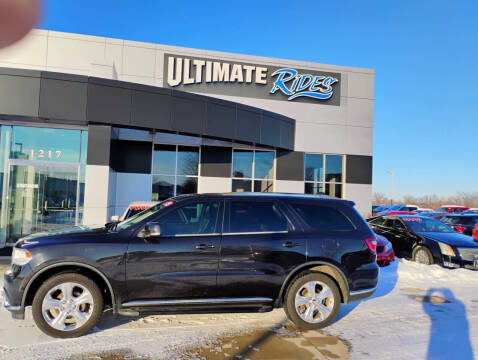 2015 Dodge Durango for sale at Ultimate Rides in Appleton WI